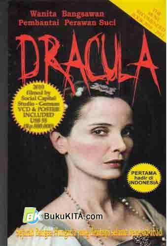 Cover Buku Dracula Wanita bangsawan Pembantai Perawan Suci