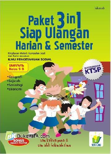 Paket 3 In 1 Siap Ulangan Harian & Semester Ips 9 B ...