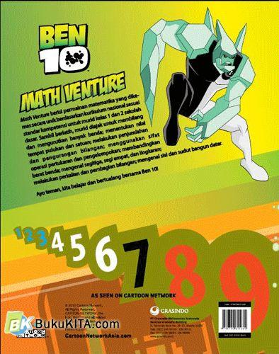 Ben 10 Math Venture : Gembira Bermain Angka Dan Bangun Datar