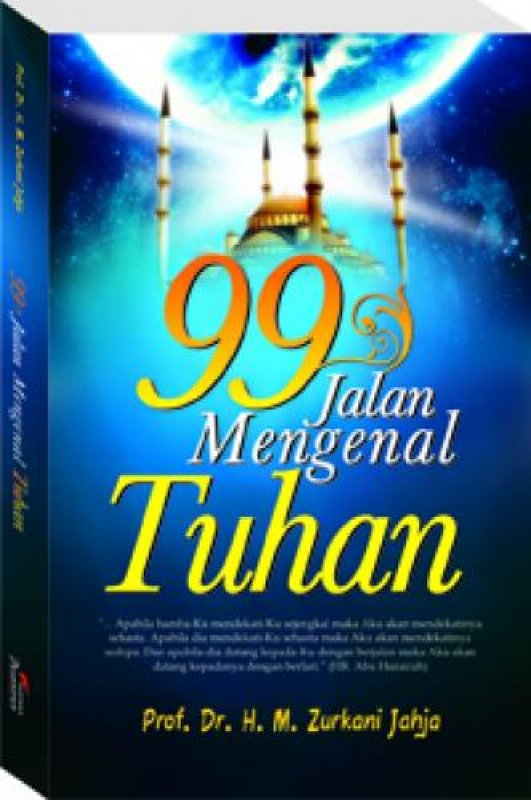 Cover Depan Buku 99 Jalan Mengenal Tuhan