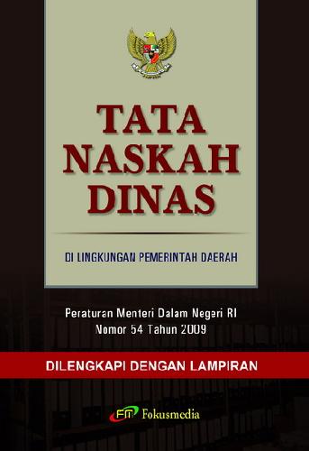 Buku Tata Naskah Dinas Di Lingkungan Pemerintah Daerah Bukukita | My