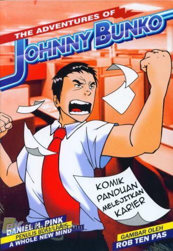 Cover The Adventures of Johnny Bunko : Komik Panduan Melejitkan Karier