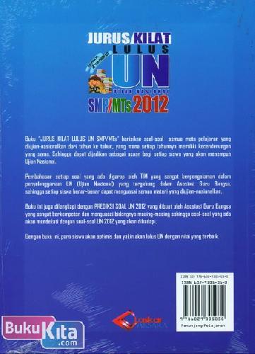 Cover Jurus Kilat Lulus UASBN SMP/MTs 2012