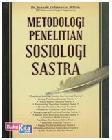 Cover Metodologi Penelitian Sosiologi Sastra