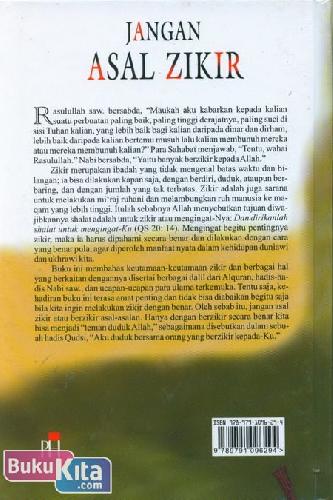 Buku Jangan Asal Zikir Melambungkan Ruh Dengan Asma Allah Bukukita