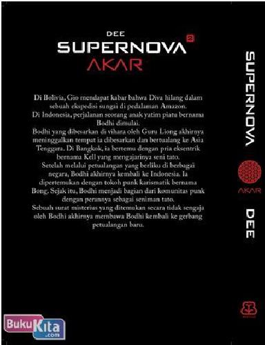 Buku Supernova 2 Akar Toko Buku Online Bukukita