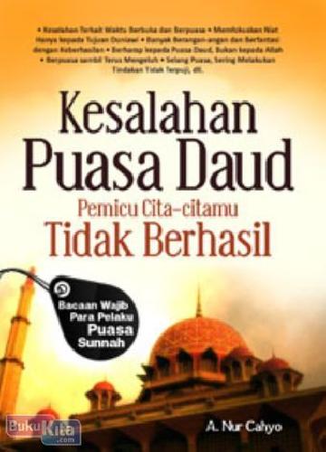 Buku Kesalahan Puasa Daud Pemicu Cita Citamu Tidak Berhasil Bukukita