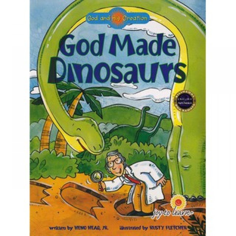 Cover Buku God Made Dinosaurs