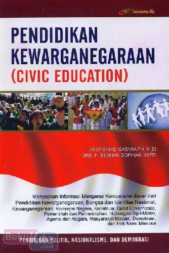 Cover Buku Pendidikan Kewarganegaraan (Civiv Education)