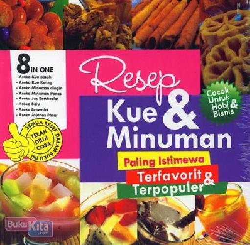 Cover Resep Kue & Minuman Paling Istimewa Terfavorit & Terpopuler