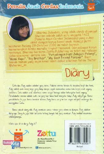 Cover Belakang Buku My Diary