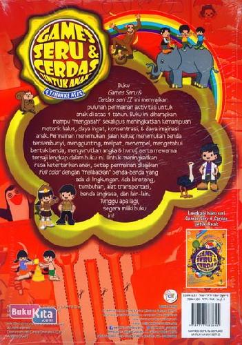 Cover Belakang Buku Games Seru dan Cerdas Untuk Anak Seri 2 (full color)