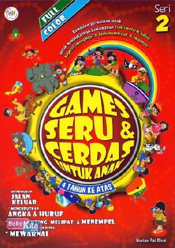 Cover Buku Games Seru dan Cerdas Untuk Anak Seri 2 (full color)