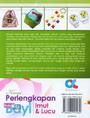 Cover Kreasi Perlengkapan Bayi Imut dan Lucu (full color)