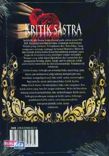 Buku Kritik Sastra | Toko Buku Online - Bukukita