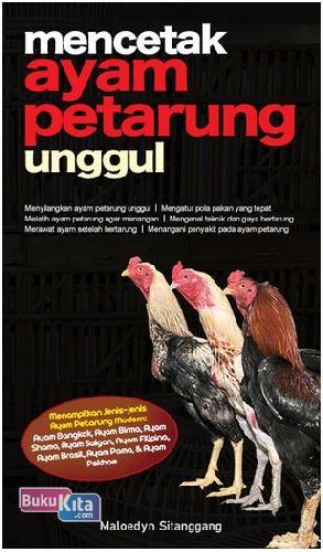 Cover Mencetak Ayam Petarung Unggul