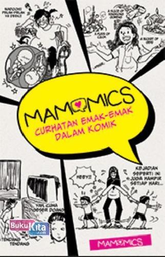 Cover Depan Buku Mamomics : Curhatan Emak-Emak dalam Komik