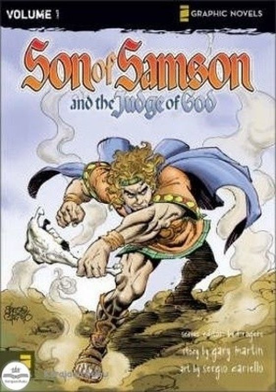 Cover Depan Buku Son of Samson and the Judge of God