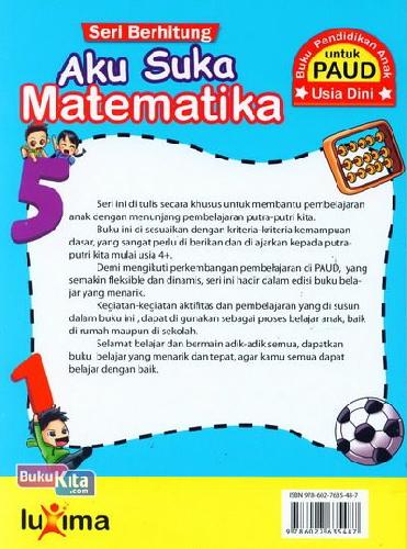 Cover Aku Suka Matematika (Promo Luxima)