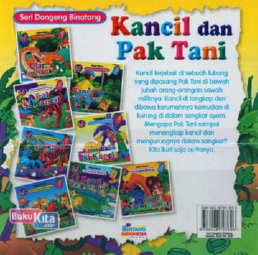 Buku Kancil Dan Pak Tani Bilingual Full Colour Bukukita