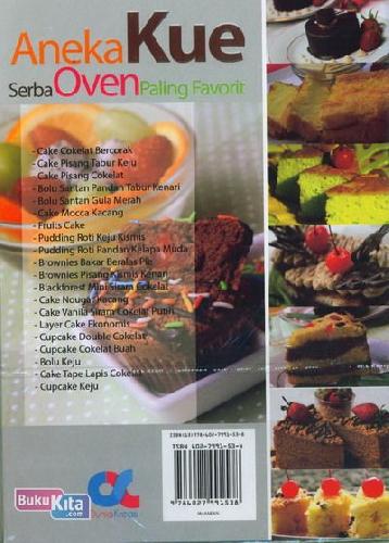 Cover Aneka Kue Serba Oven Paling Favorit (Full Color)