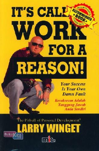 Cover Depan Buku It's Called Work For A Reason