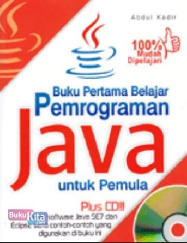 Buku Pertama Belajar Pemrograman Java Untuk Pemula Cd