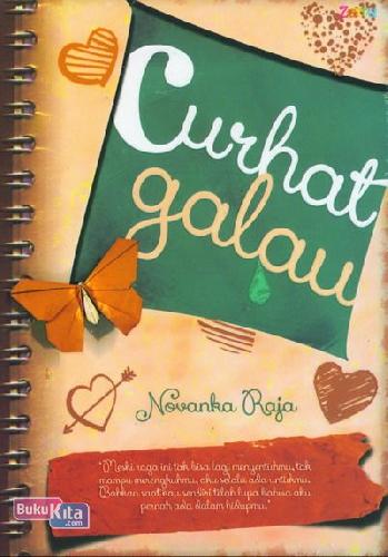 Cover Buku Curhat Galau