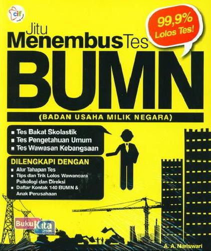 Cover Buku Jitu Menembus Tes BUMN