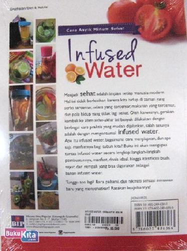 Cover Infused Water - Cara Asik Minum Sehat