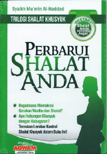 Buku Perbarui Shalat Anda Trilogi Shalat Khusyuk Bukukita