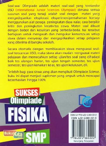 Cover Sukses Olimpiade Fisika SMP