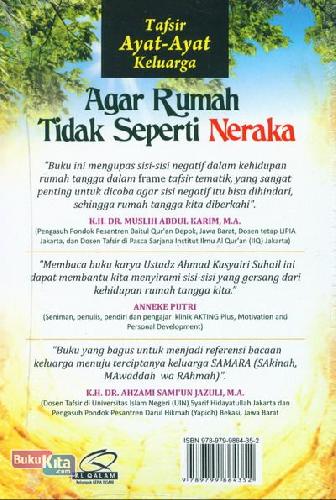 Agar Rumah Tidak Seperti Neraka (tafsir Ayat-ayat Keluarga)