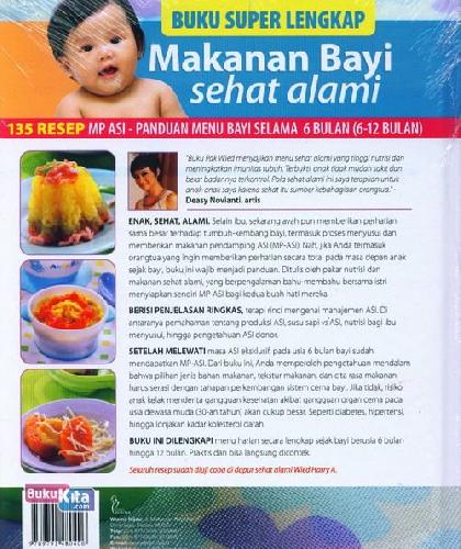 Cover Buku Super Lengkap Makanan Bayi Sehat Alami Food Lovers