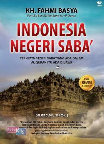 Cover Depan Buku Indonesia Negeri Saba 