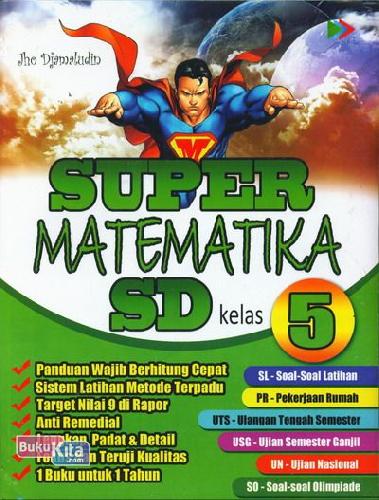 Cover Super Matematika SD Kelas 5