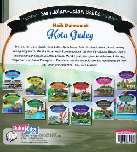 Cover Naik Delman Di Kota Gudeg : Seri Jalan2 Balita