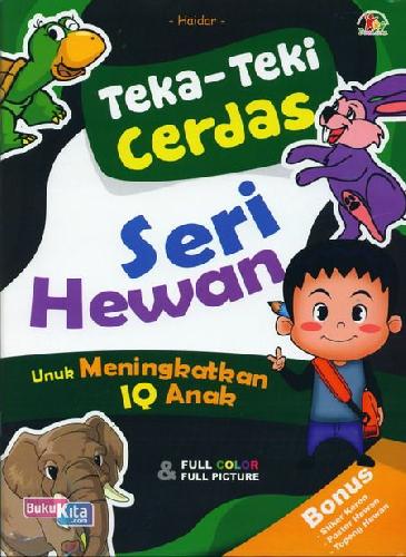 Buku Teka Teki Cerdas Seri Hewan Untuk Meningkatkan Iq Anak Bukukita