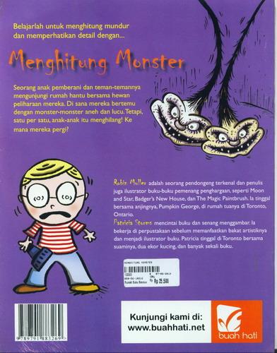 Cover Belakang Buku Menghitung Monster