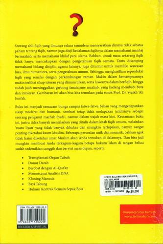 Buku Syaikh Ali Jumah Menjawab 99 Soal Keislaman Bukukita