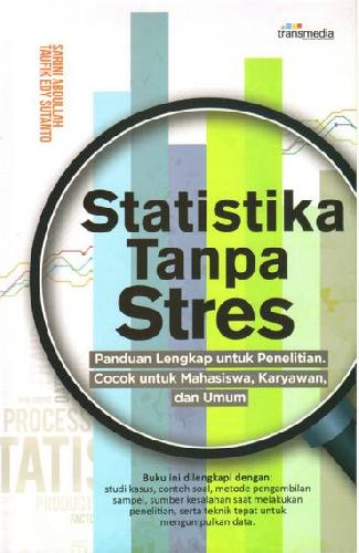 Cover Buku Statistika Tanpa Stres