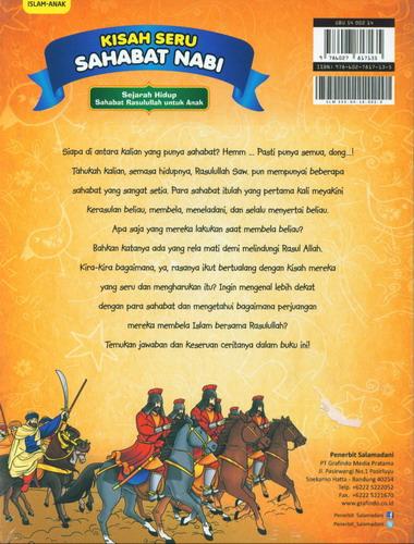 Cover Belakang Buku Kisah Seru Sahabat Nabi Bk