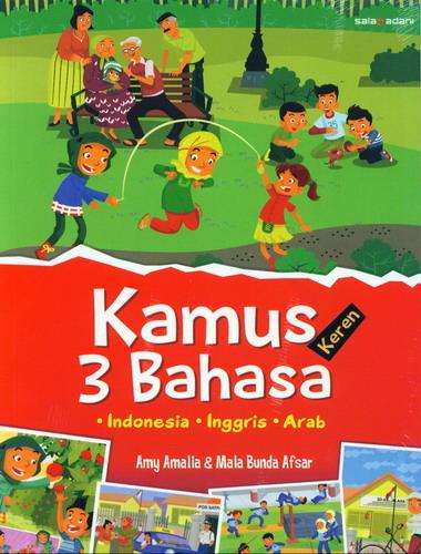 Cover Depan Buku Kamus Keren 3 Bahasa Bk