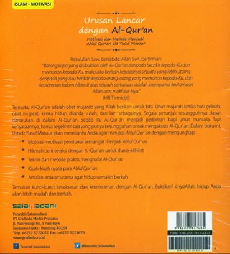 Cover Belakang Buku Urusan Lancar dengan Al-Quran Bk