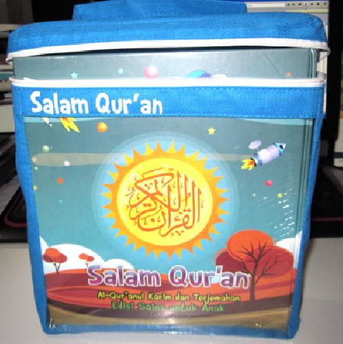 Cover Depan Buku Salam Quran Anak Edisi Sains Bk