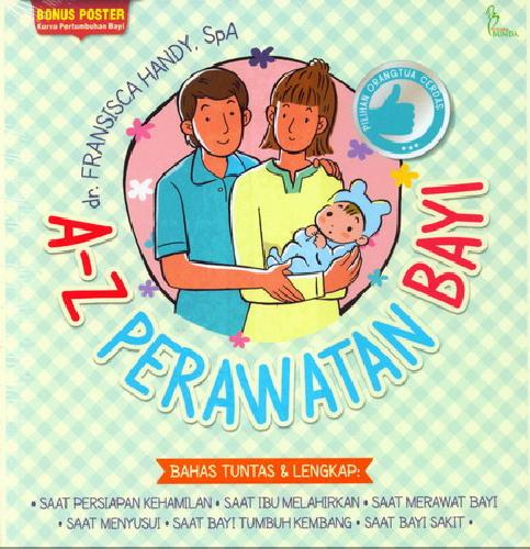 Cover Buku A-Z Perawatan Bayi (Bahas Tuntas dan Lengkap)