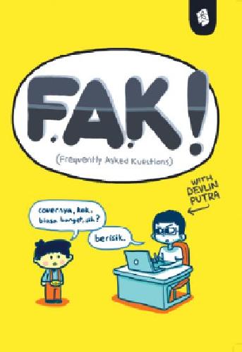 Cover Depan Buku FAK! ( Frequently Asked Kuestions )