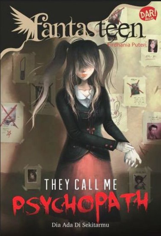 Cover Buku Fantasteen : They Call Me Psychopath