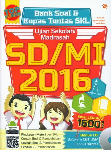 Cover Buku Bank Soal dan Kupas Tuntas SKL Ujian Sekolah/Madrasah SD/MI 2016