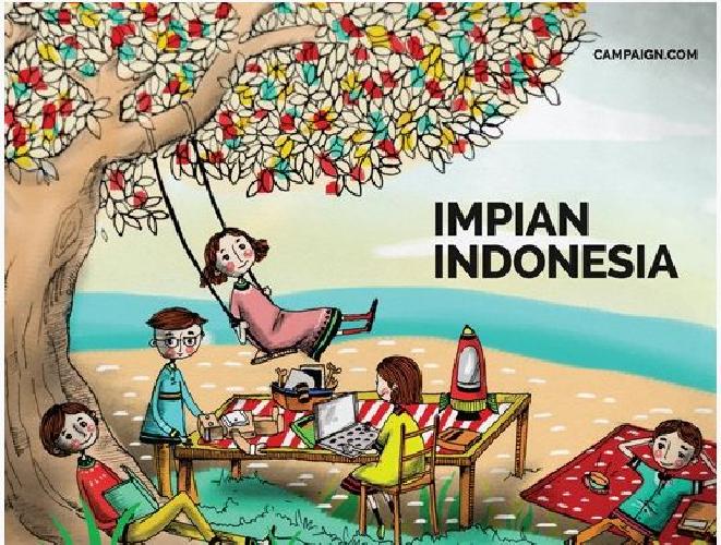 Cover Buku Impian Indonesia